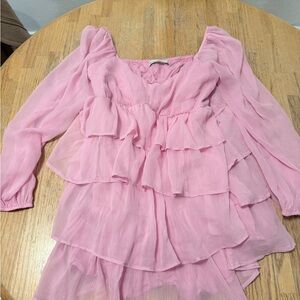 Abercrombie & Fitch Soft Pink Blouse